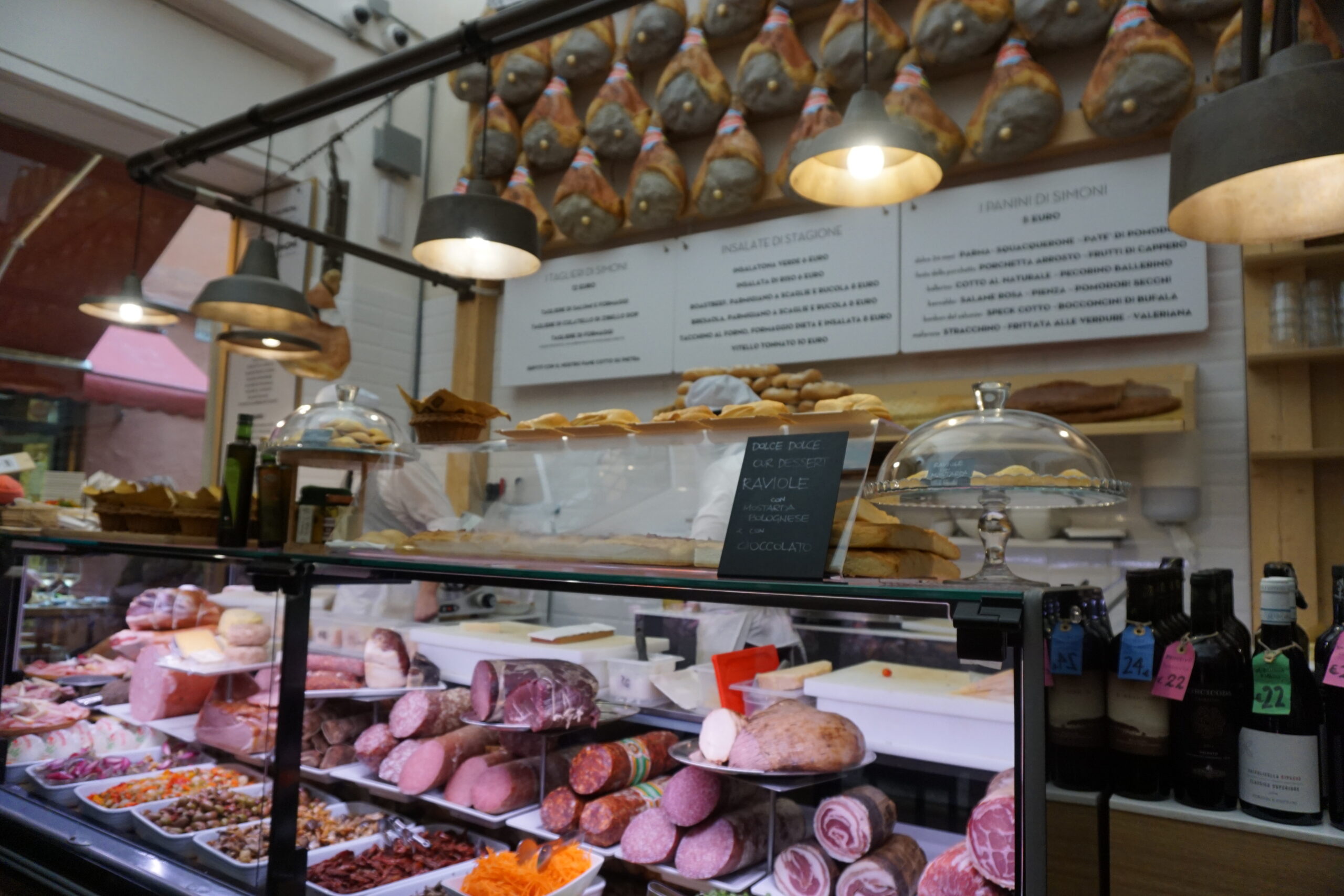 Meats at Salumeria Simoni - Bologna Salumeria Simoni - Bologna