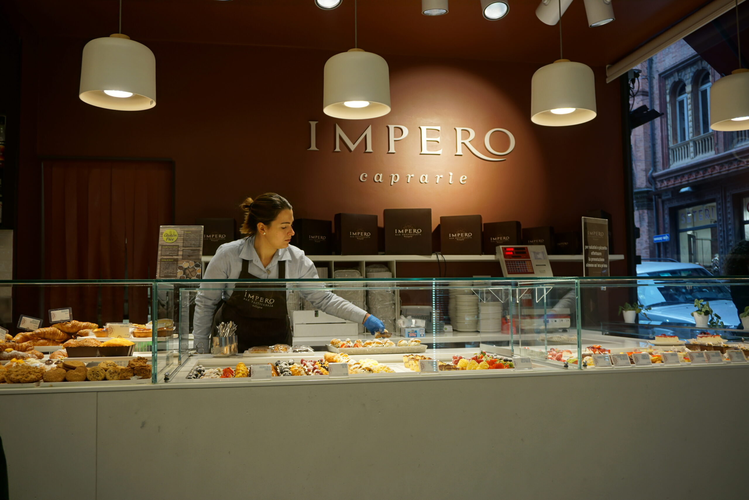Sweets at Impero Caprarie - Bologna Sweets at Impero Caprarie - Bologna
