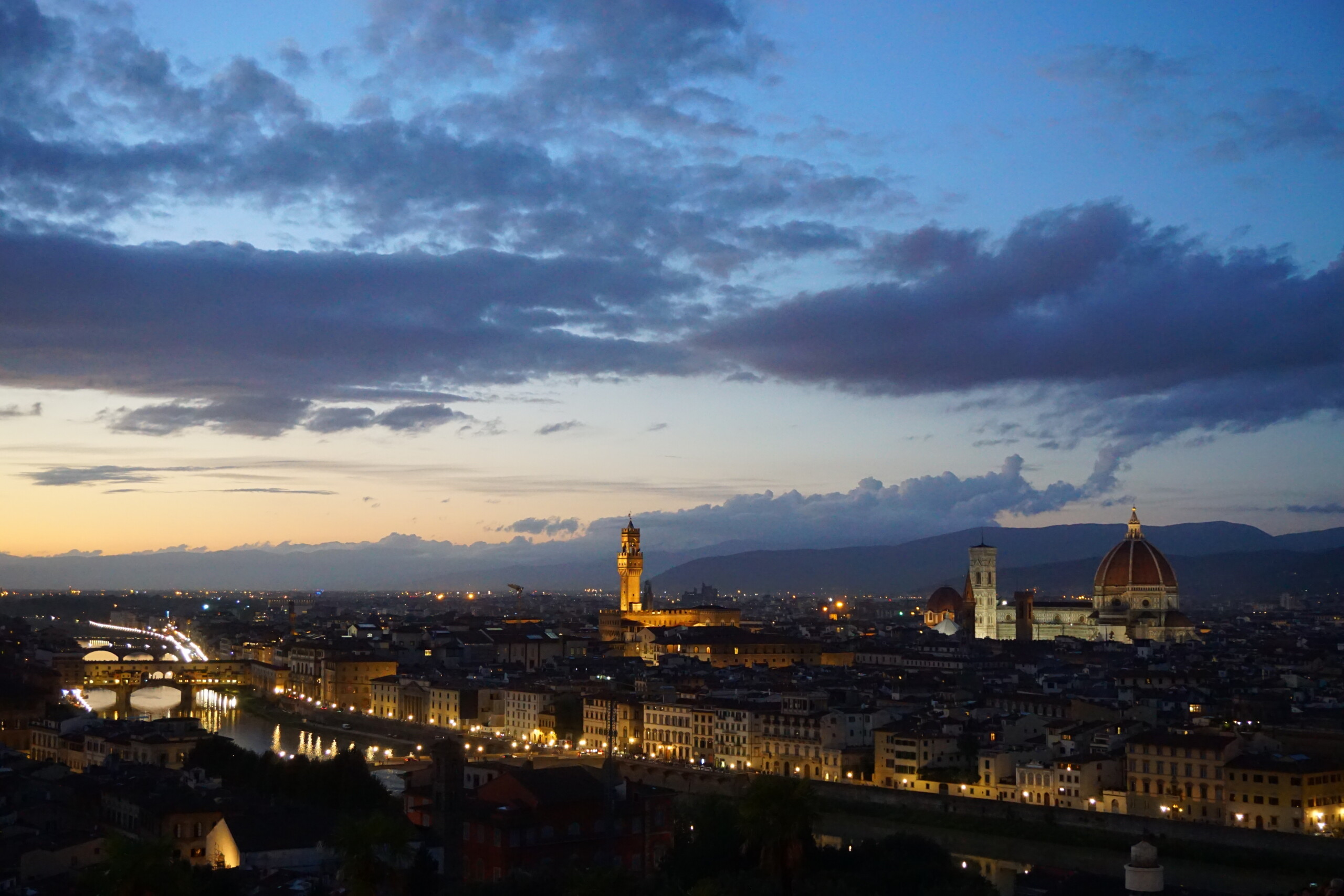 Florence at sunset Florence at sunset