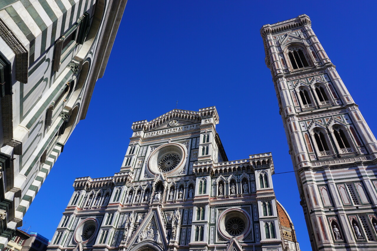 Piazza del Duomo and Campanile di Giotto - Florence Piazza del Duomo and Campanile di Giotto - Florence