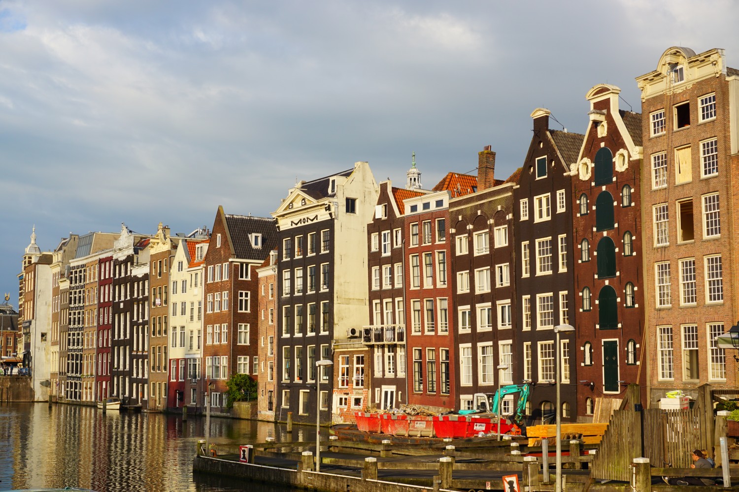 Amsterdam canal row houses Amsterdam canal row houses