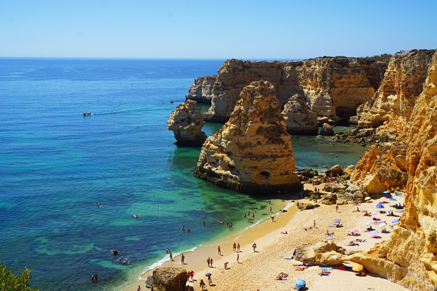Praia da Marinha, Lagoa Praia da Marinha, Lagoa