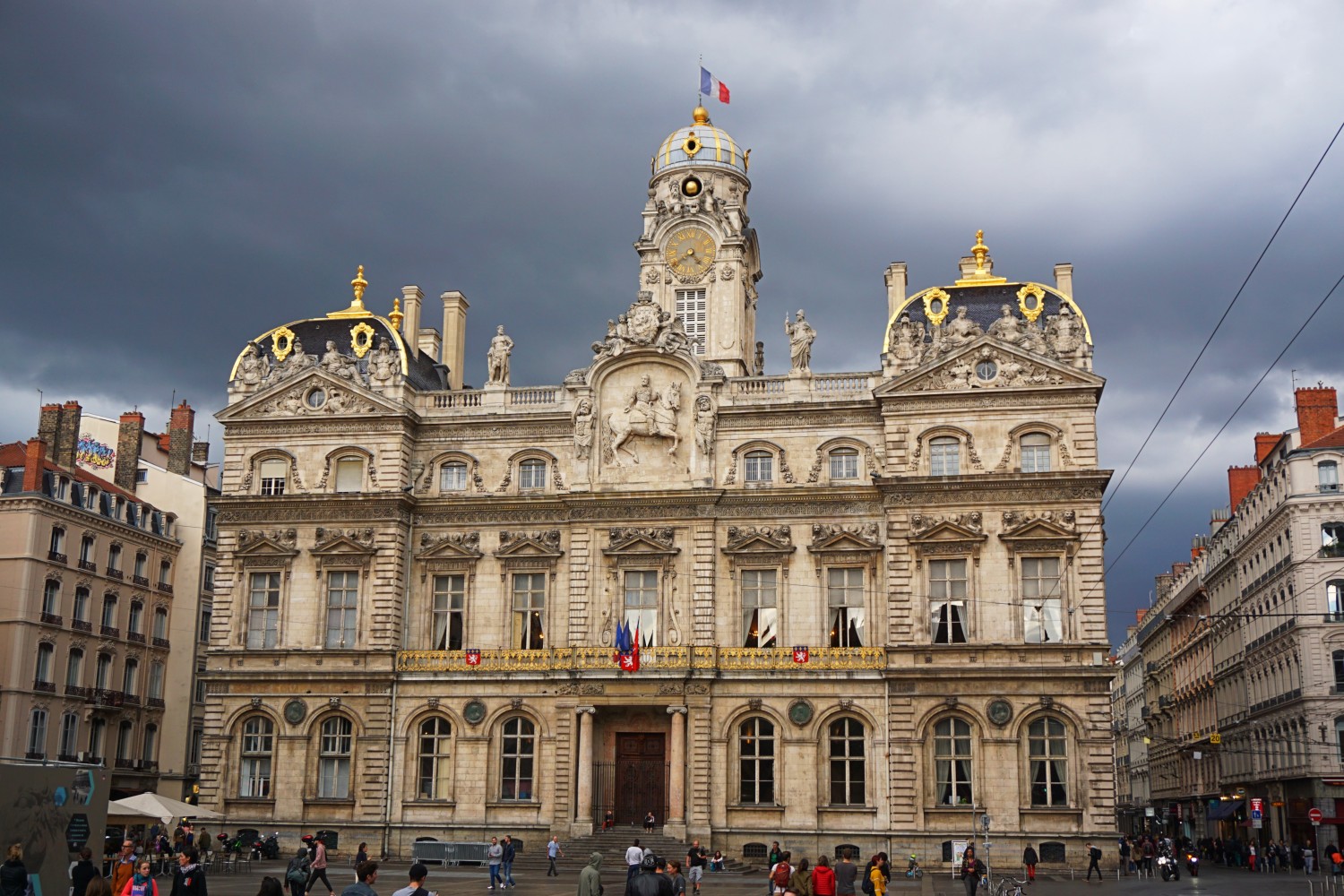 Hôtel de Ville in Place des Terreaux, Lyon