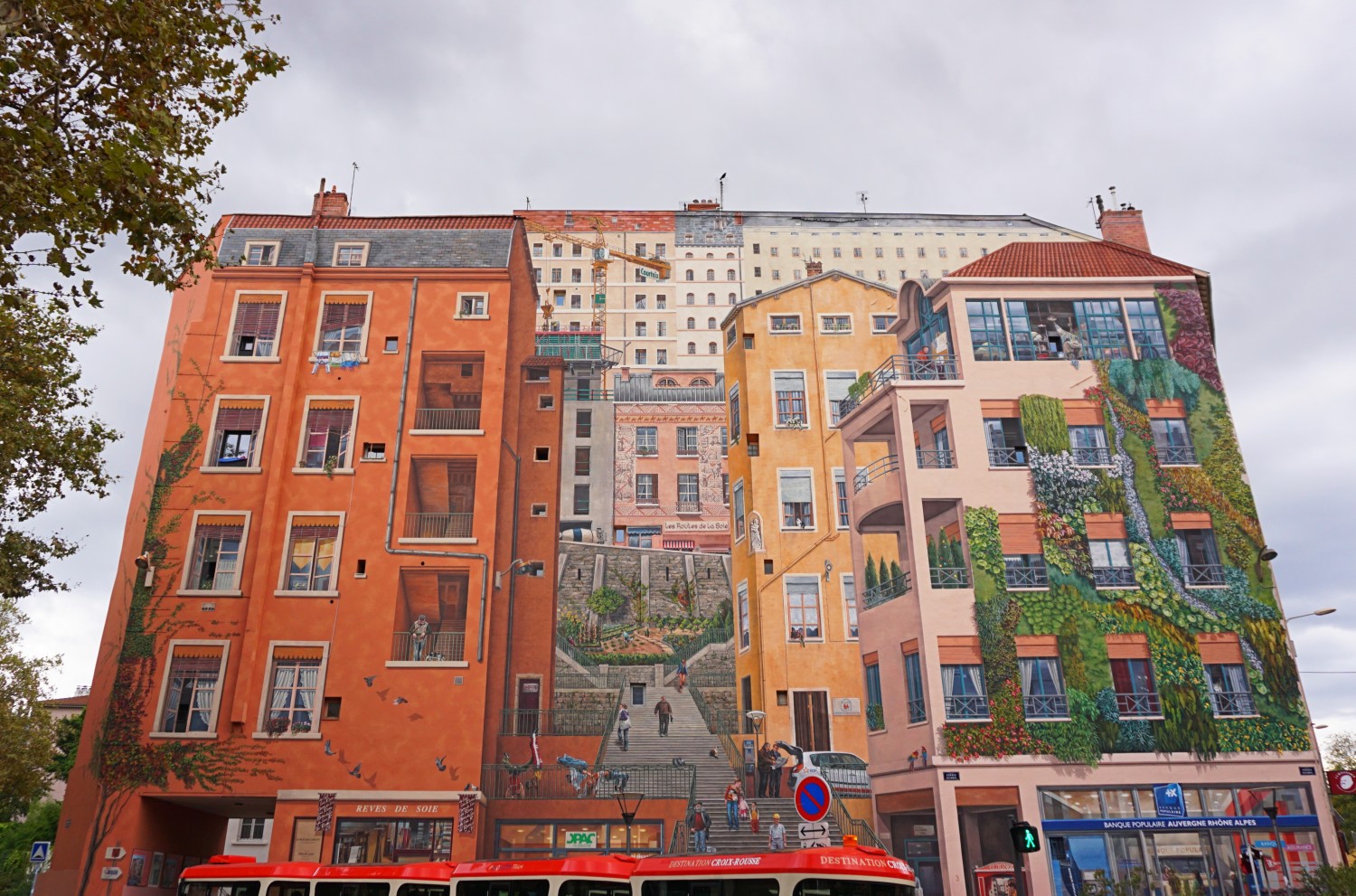 Le Mur Des Canuts, Lyon