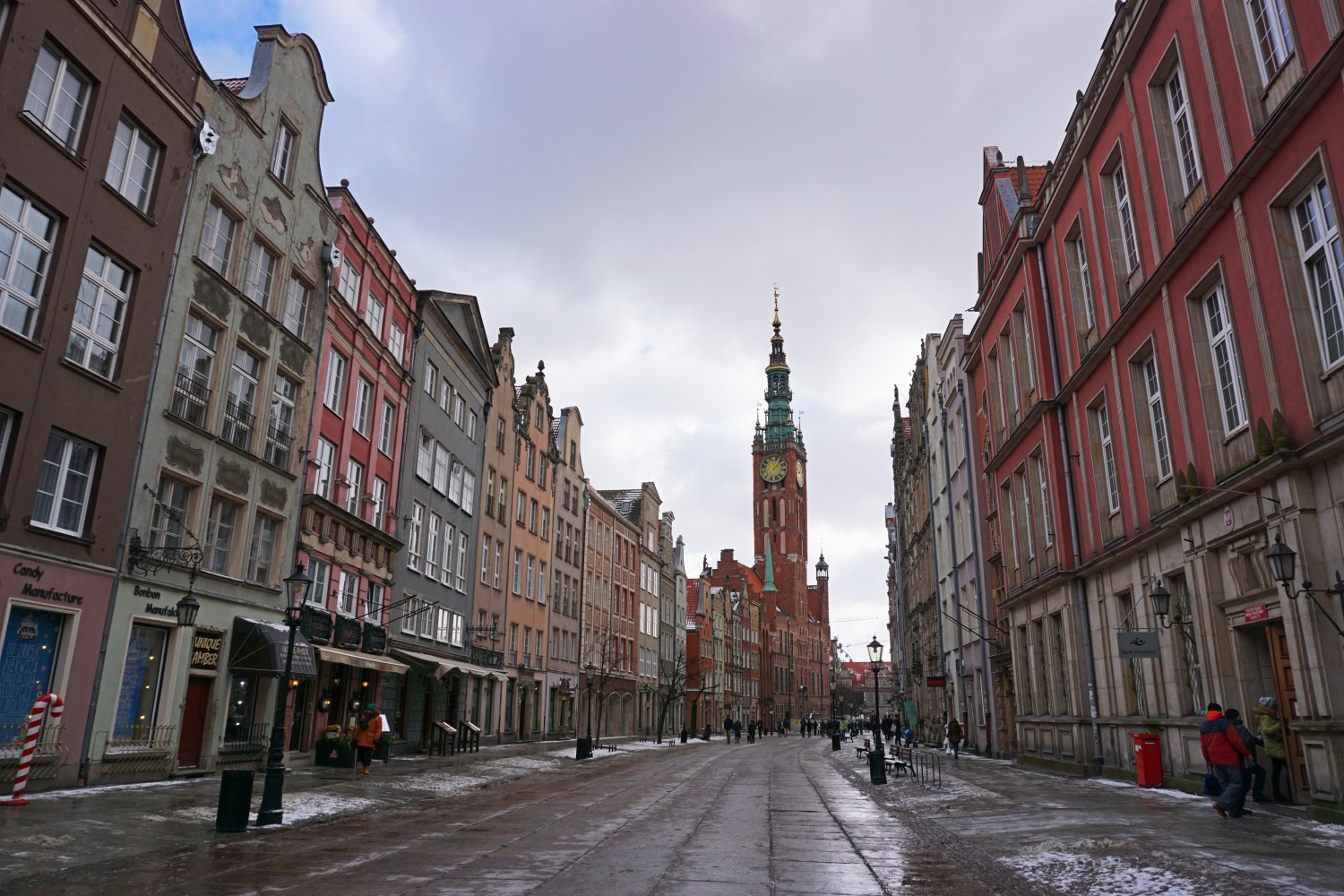Ulica Długa and Main Town Hall, Gdańsk Ulica Długa and Main Town Hall, Gdańsk