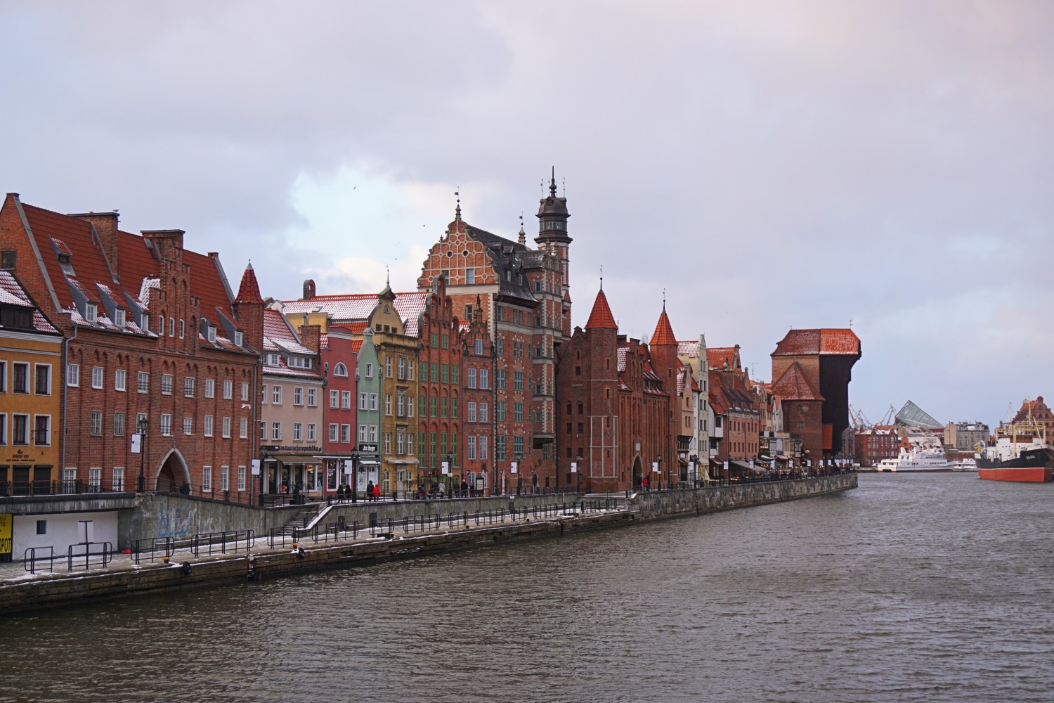 Gdańsk Old Town and the Motława river Gdańsk Old Town and the Motława river