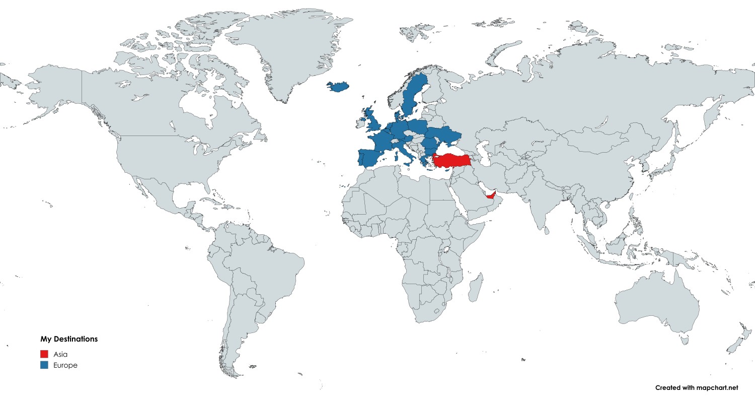 My World Map My World Map